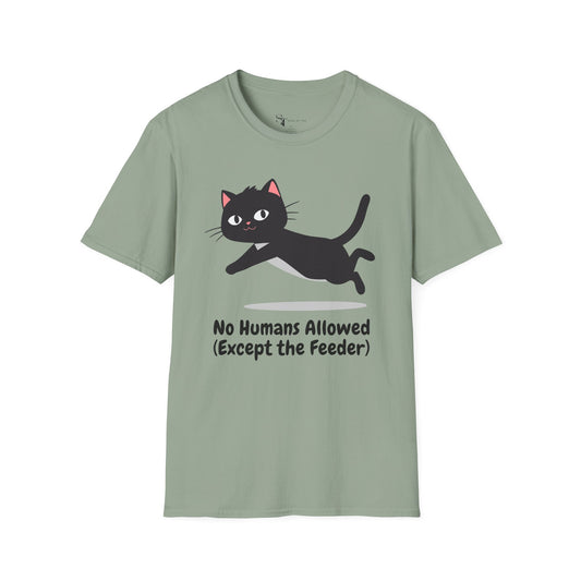 No Humans Allowed, Cat T-Shirt