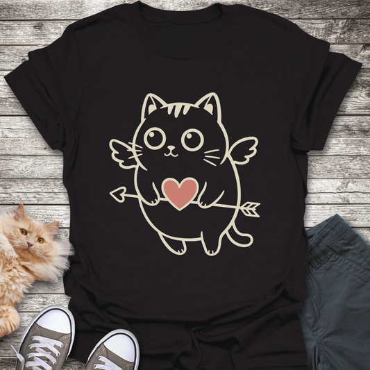 Cupid Cat T-Shirt