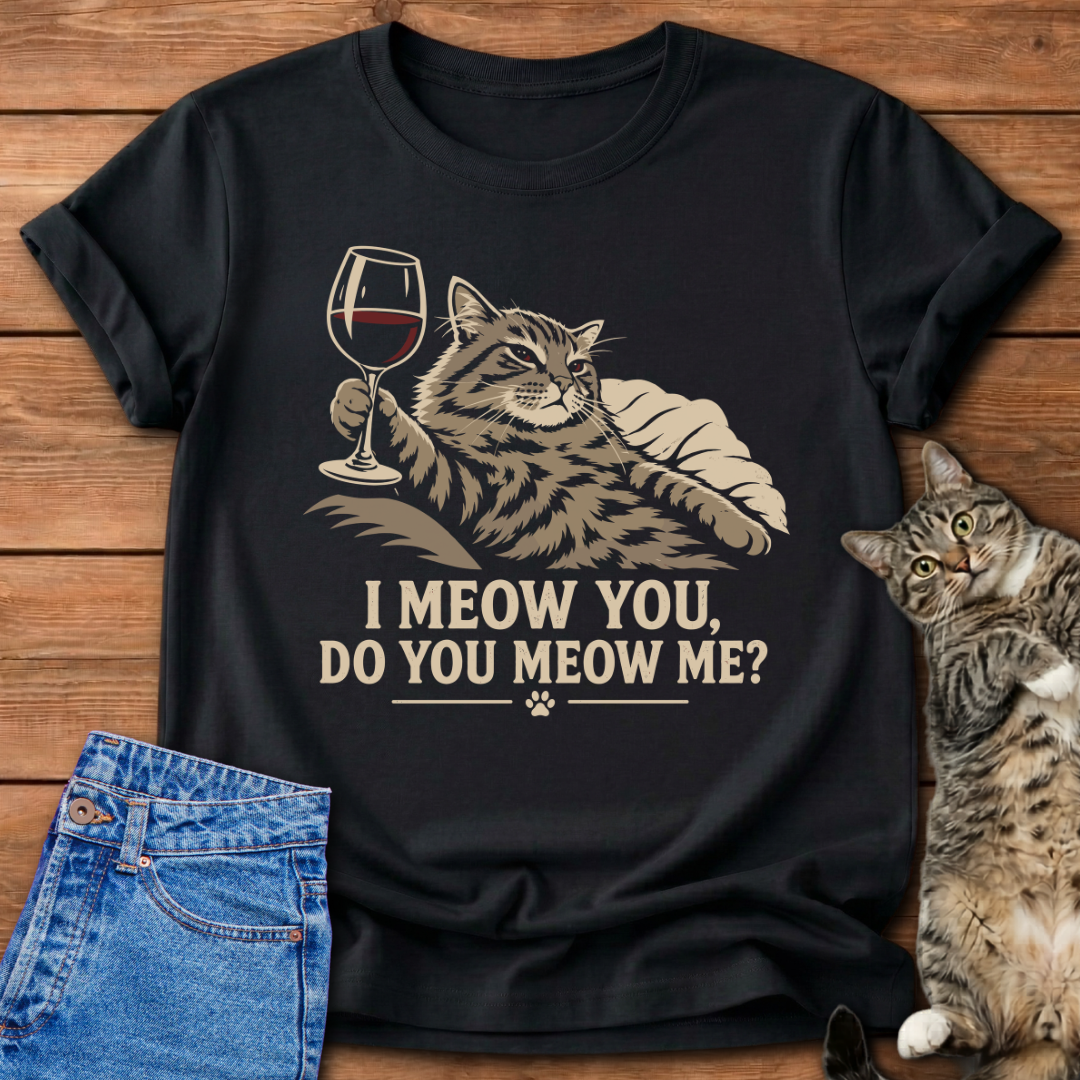 Wine Cat T-Shirt