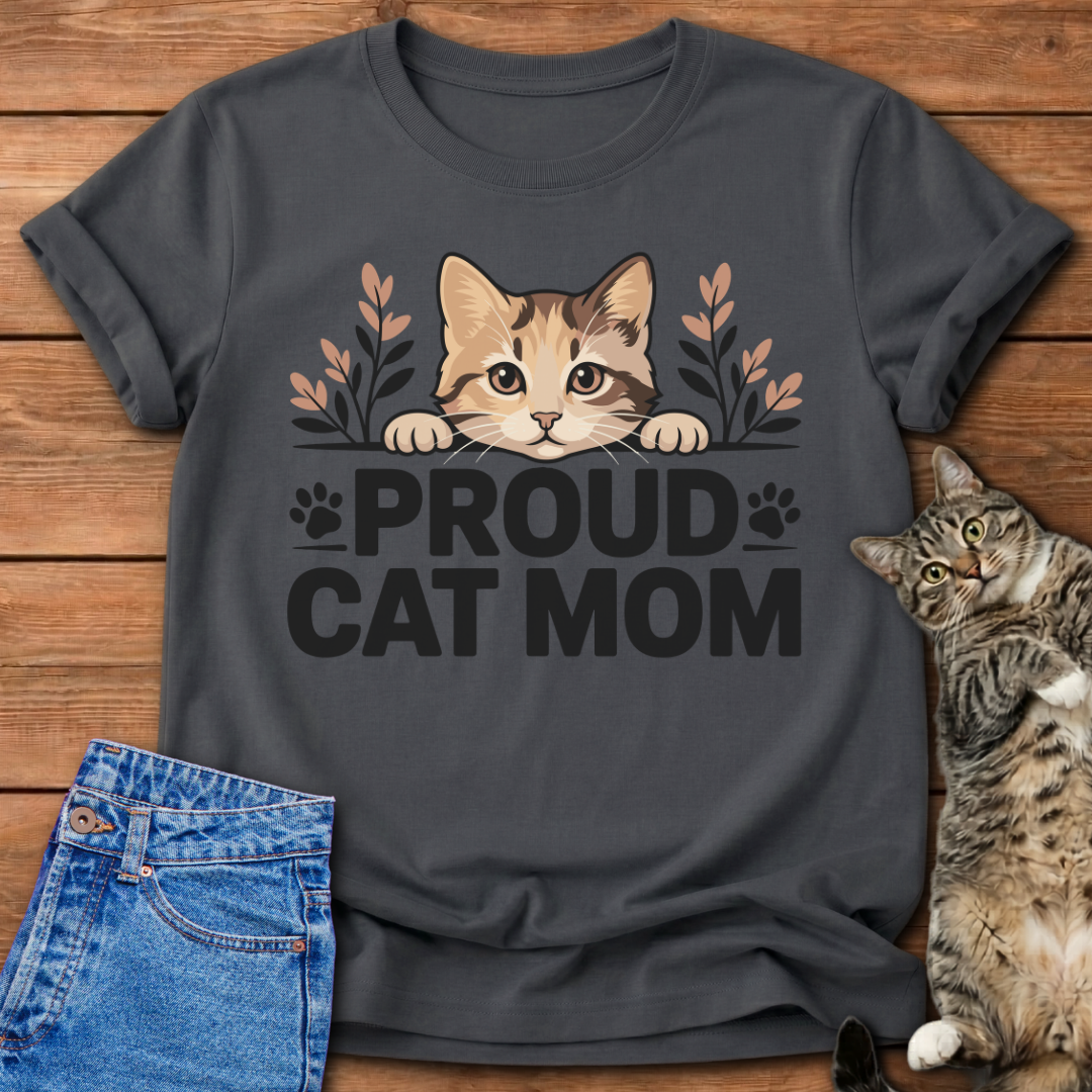 Proud Cat Mom T-Shirt