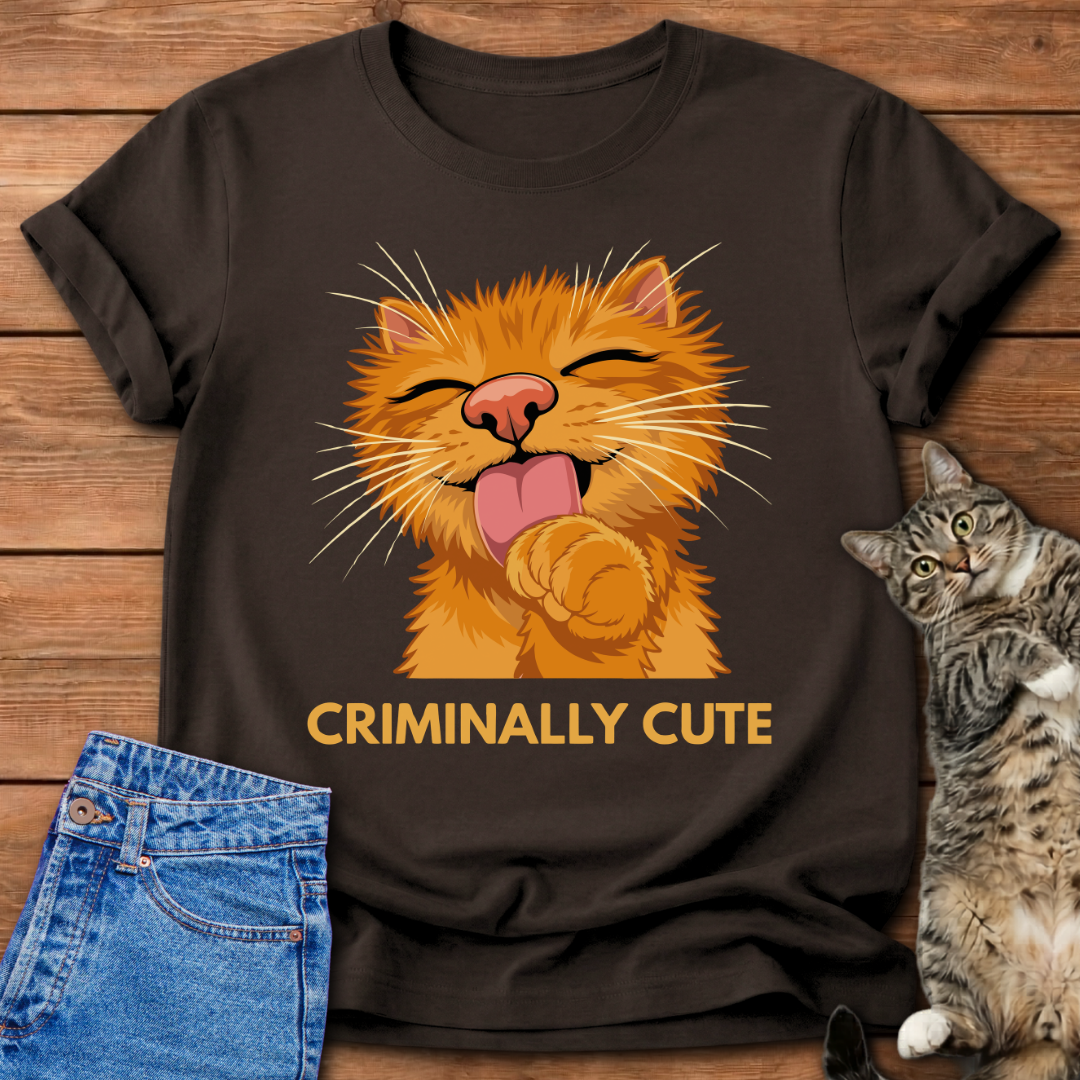 Criminally Cute Cat T-Shirt