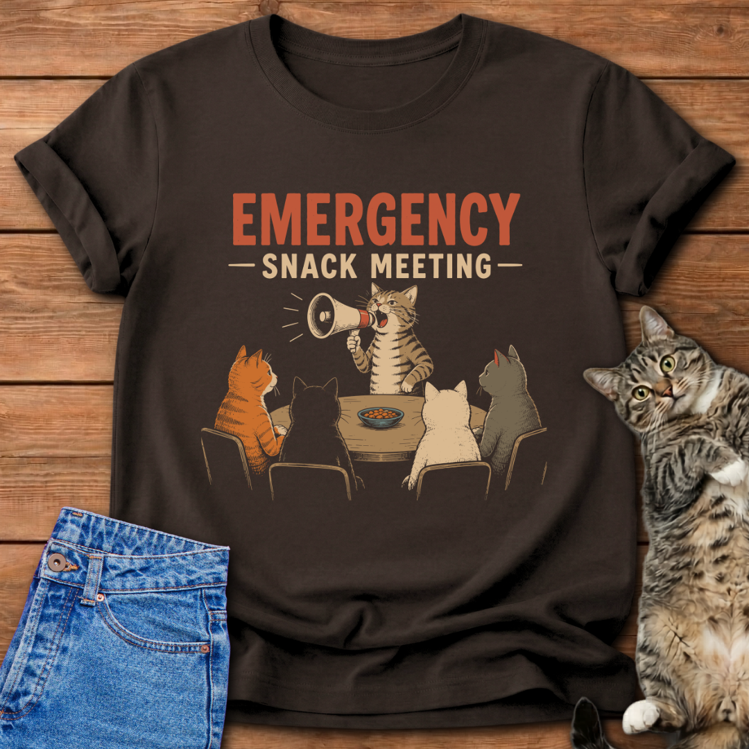 Emergency Snack Meeting T-Shirt