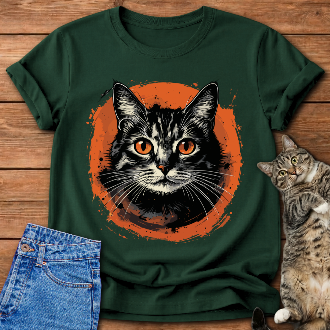 Big Orange Eyes T-Shirt