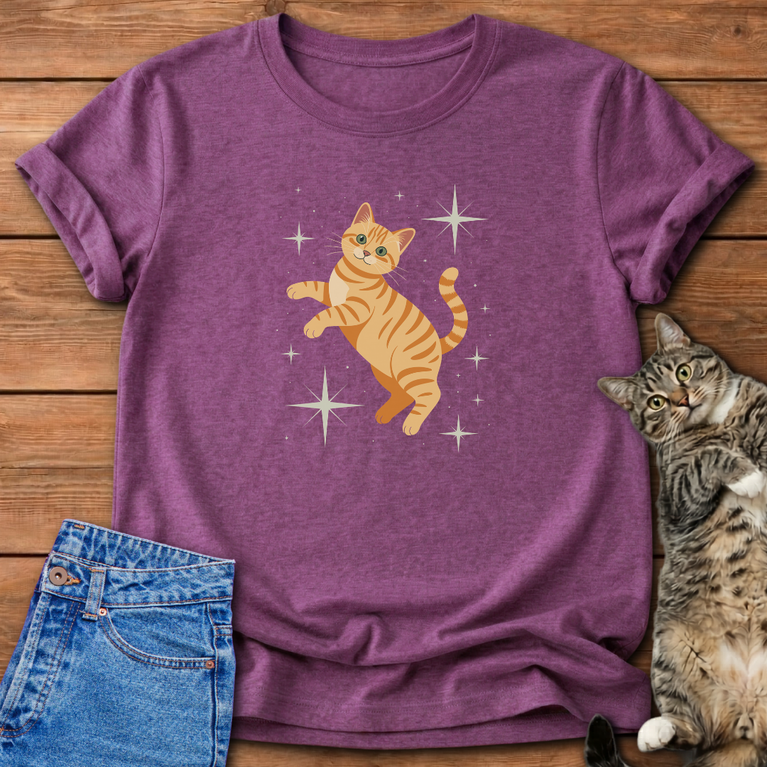 Cute Space Cat T-Shirt