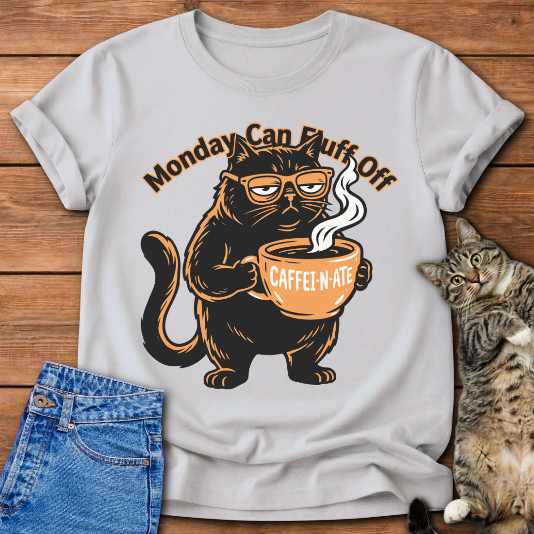 Monday Can Fluff Off T-Shirt