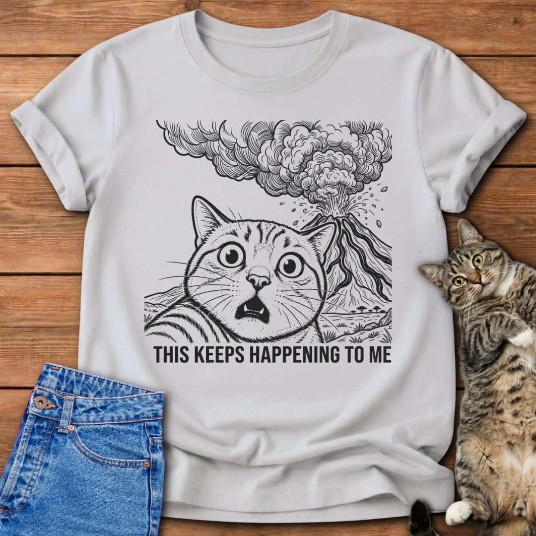 Not Again Cat T-Shirt