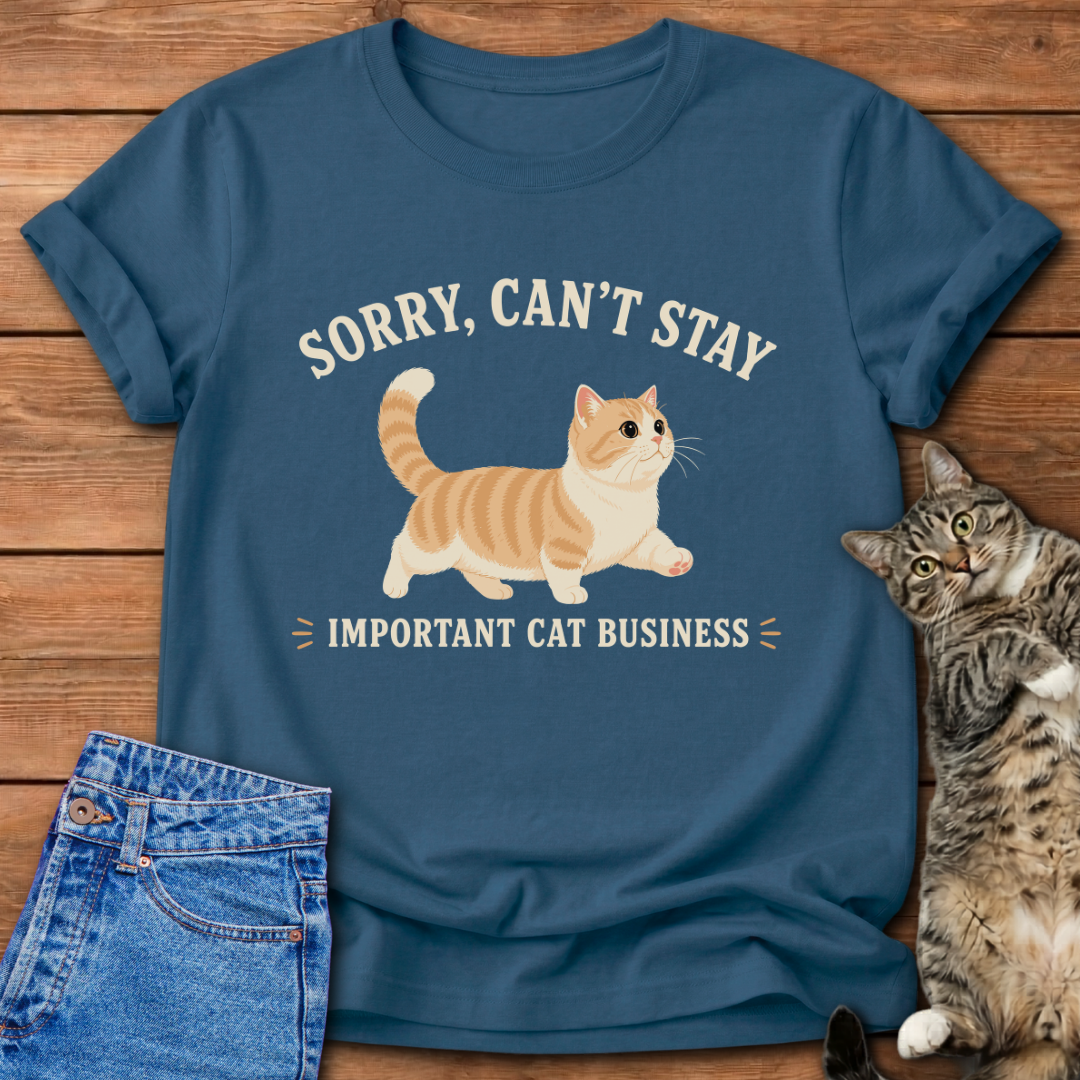 Important Cat Business T-Shirt