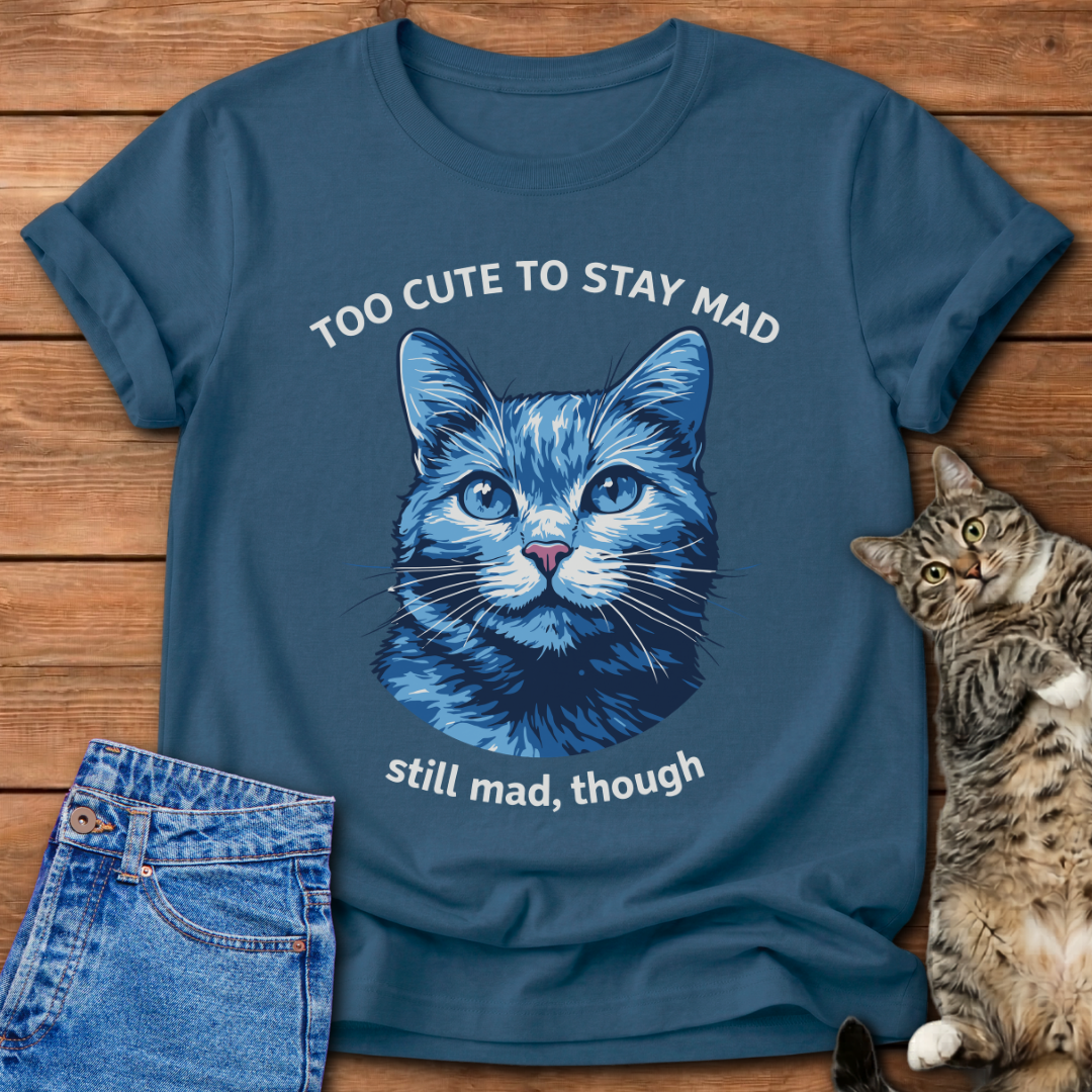 Too Cute Cat T-Shirt