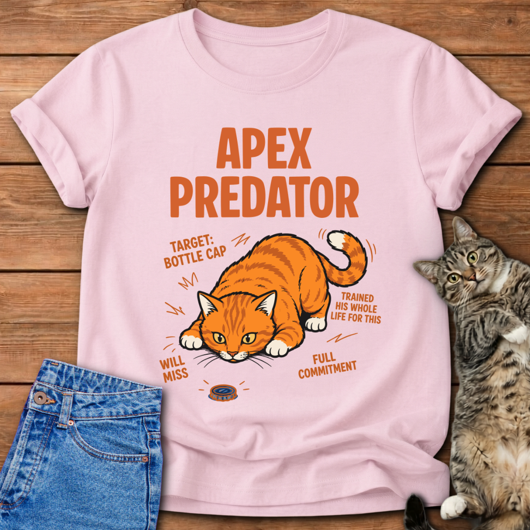 Apex Predator Cat T-Shirt