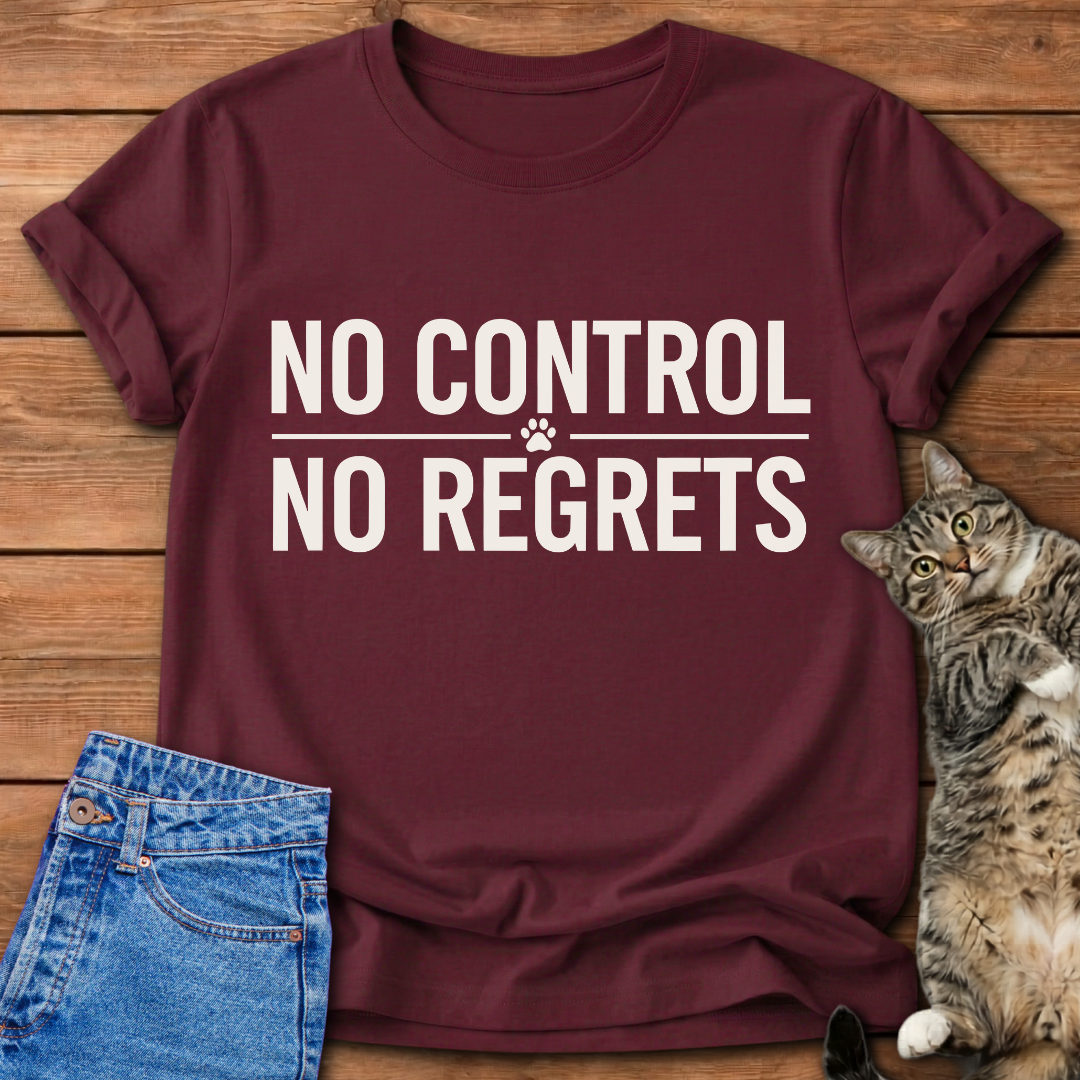 No Control No Regrets T-Shirt