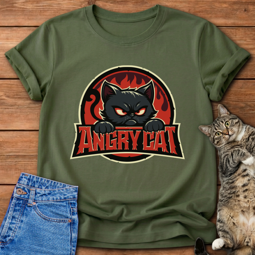 Angry Cat T-Shirt