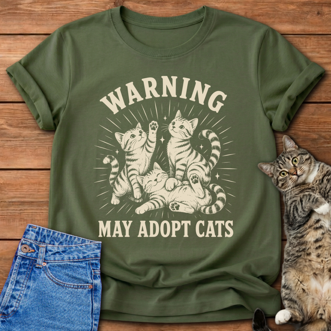 May Adopt Cats T-Shirt