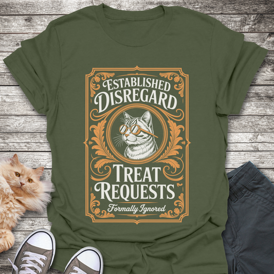 Cat Treat Request T-Shirt