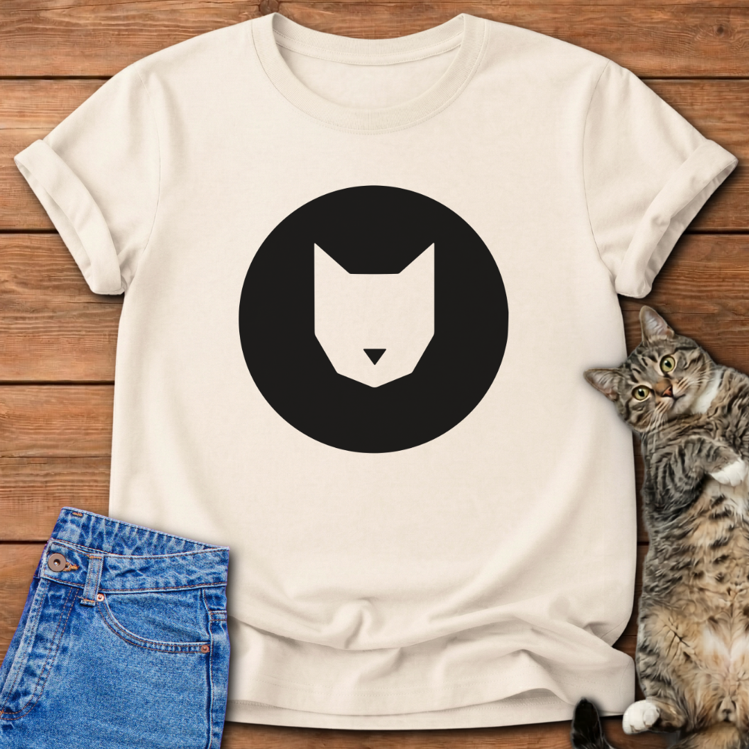 Minimalist Cat T-Shirt