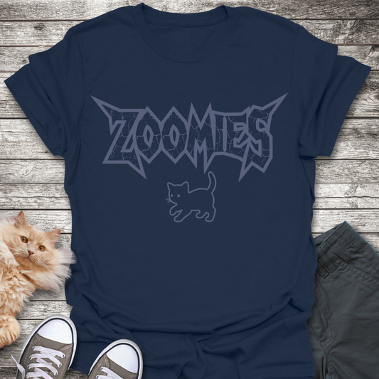 Zoomies Metal Cat T-Shirt