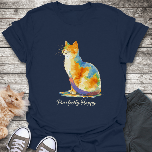 Purrfectly Happy T-Shirt
