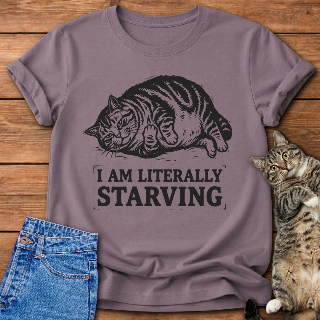 Funny Fat Cat T-Shirt