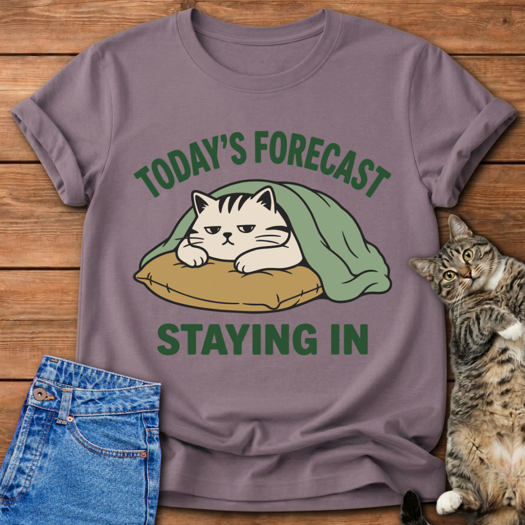 Today’s Forecast Cat T-Shirt