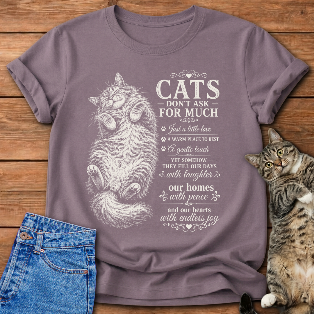 Cats Ask Little T-Shirt