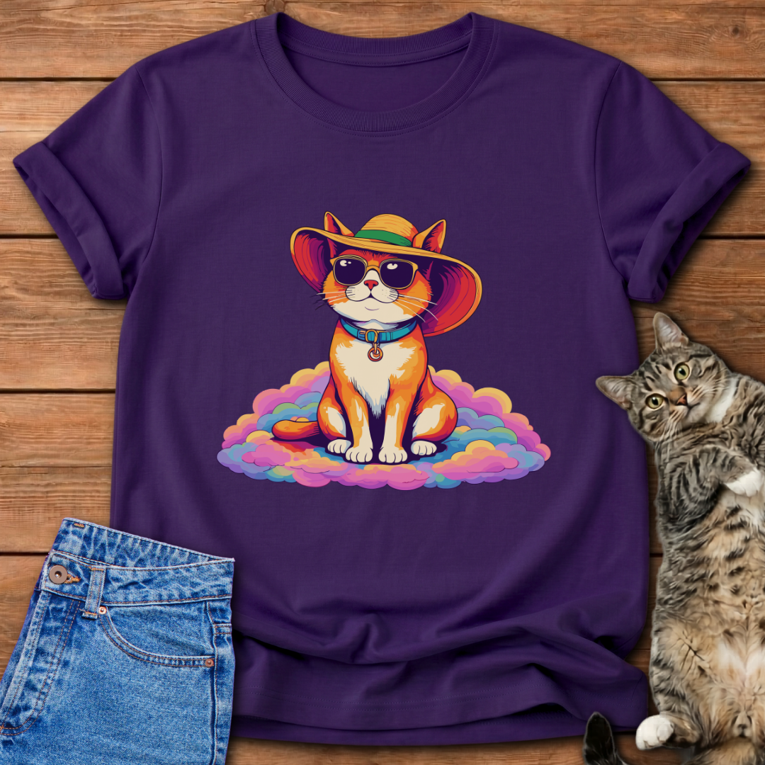 Cat With Sunglasses T-Shirt