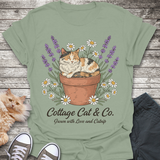 Cottage Cat T-Shirt