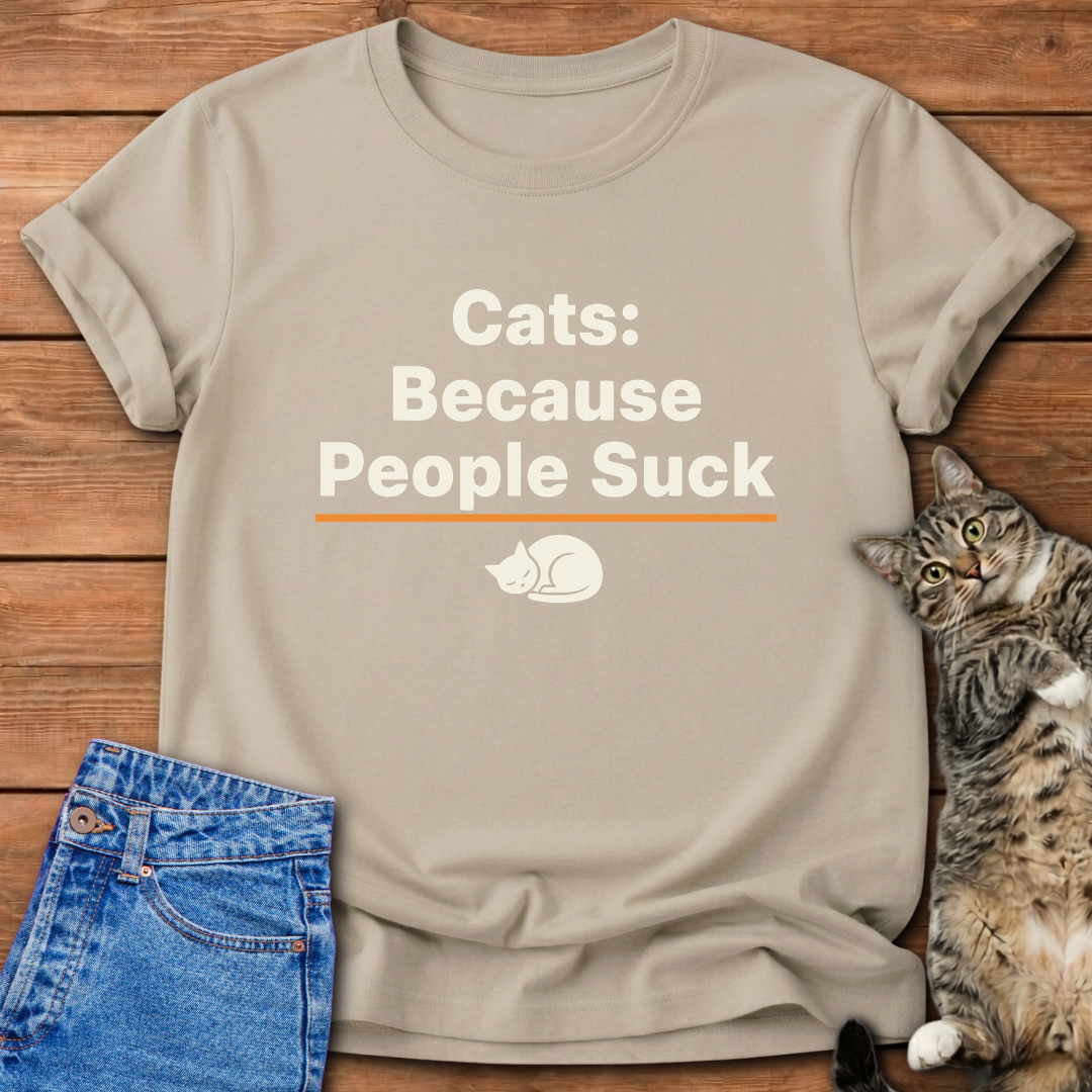 Cats, Because People⦠T-Shirt