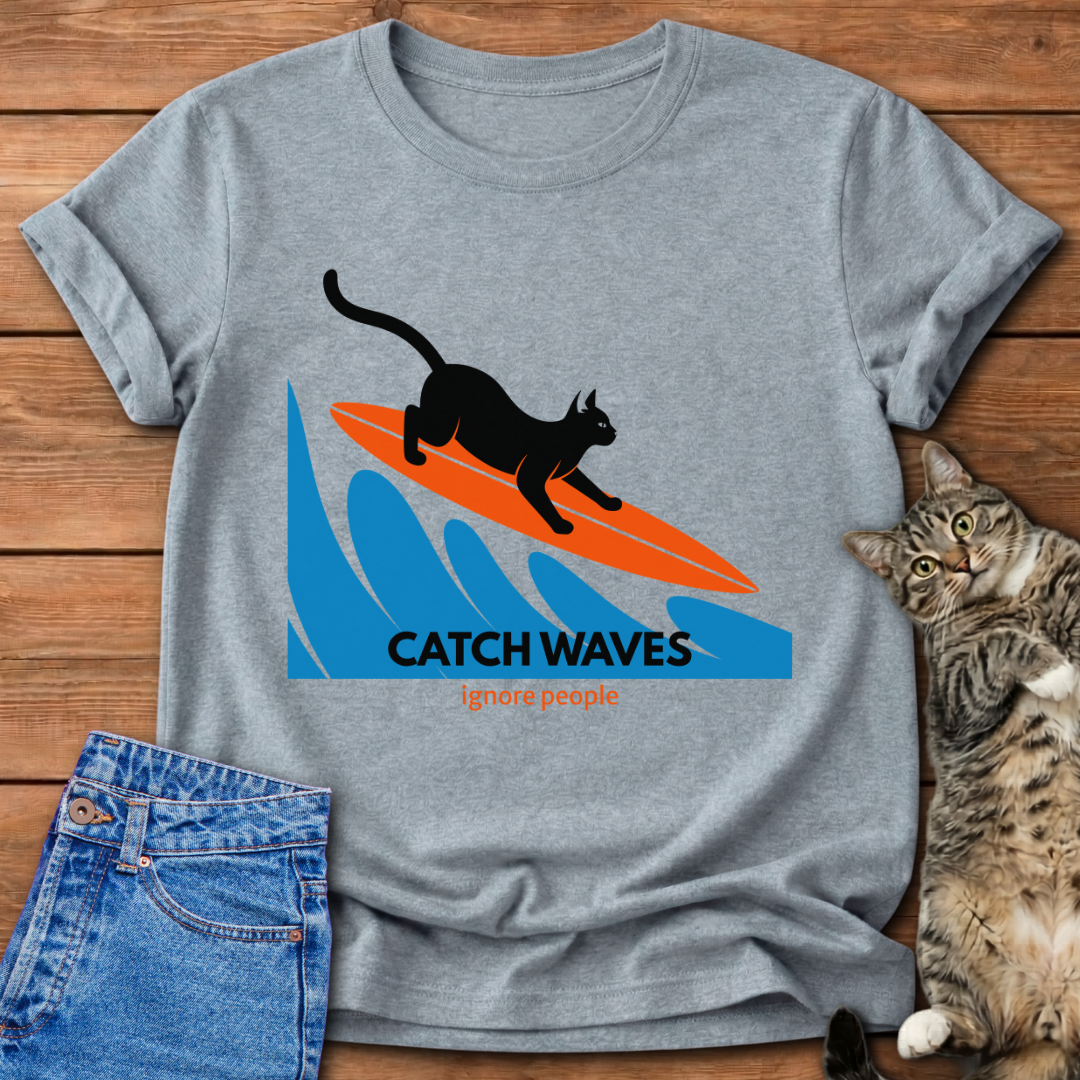 Surf Cat T-Shirt