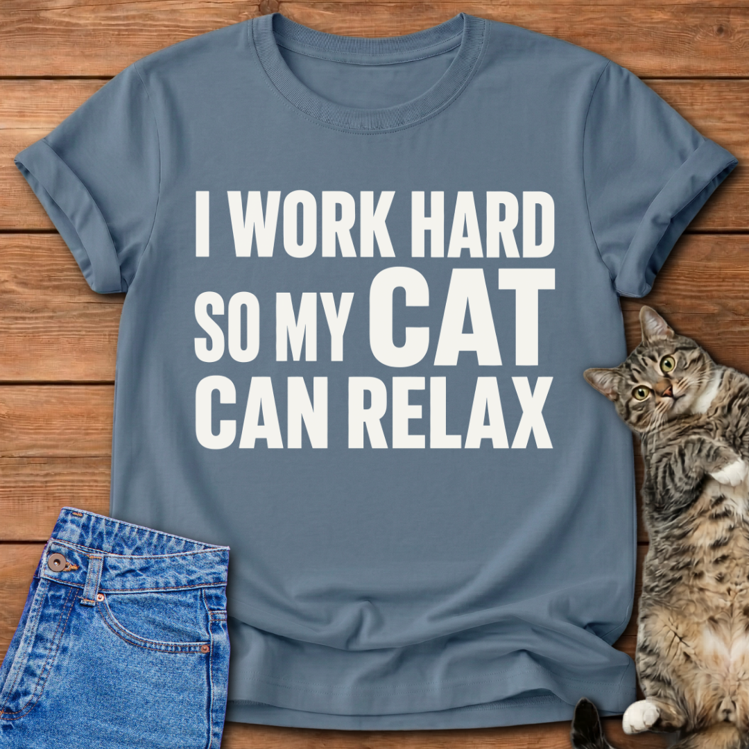 My Cat Can Relax T-Shirt