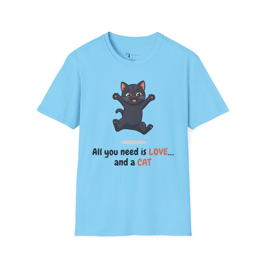 All you need is Cat and Love T-Shirt