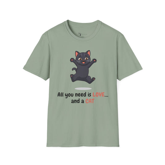 All you need is Cat and Love T-Shirt