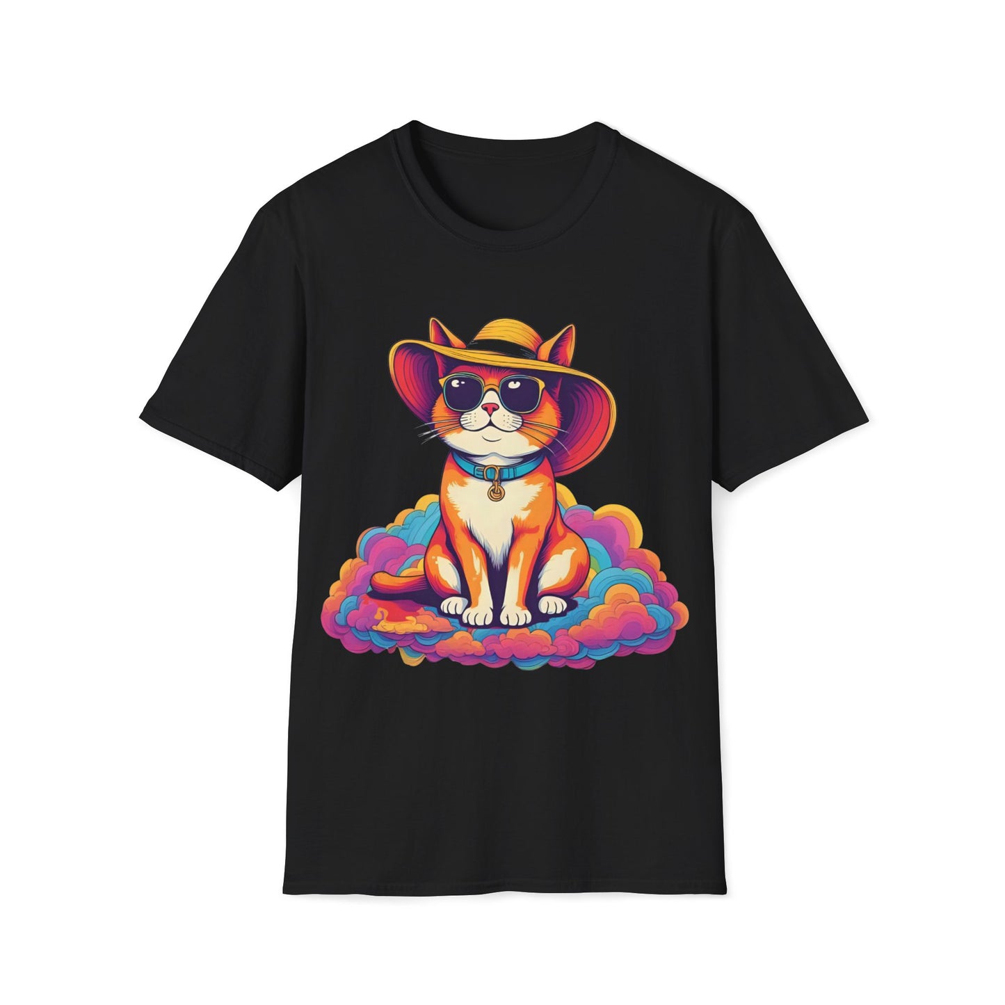 Colorful Cat T-Shirt