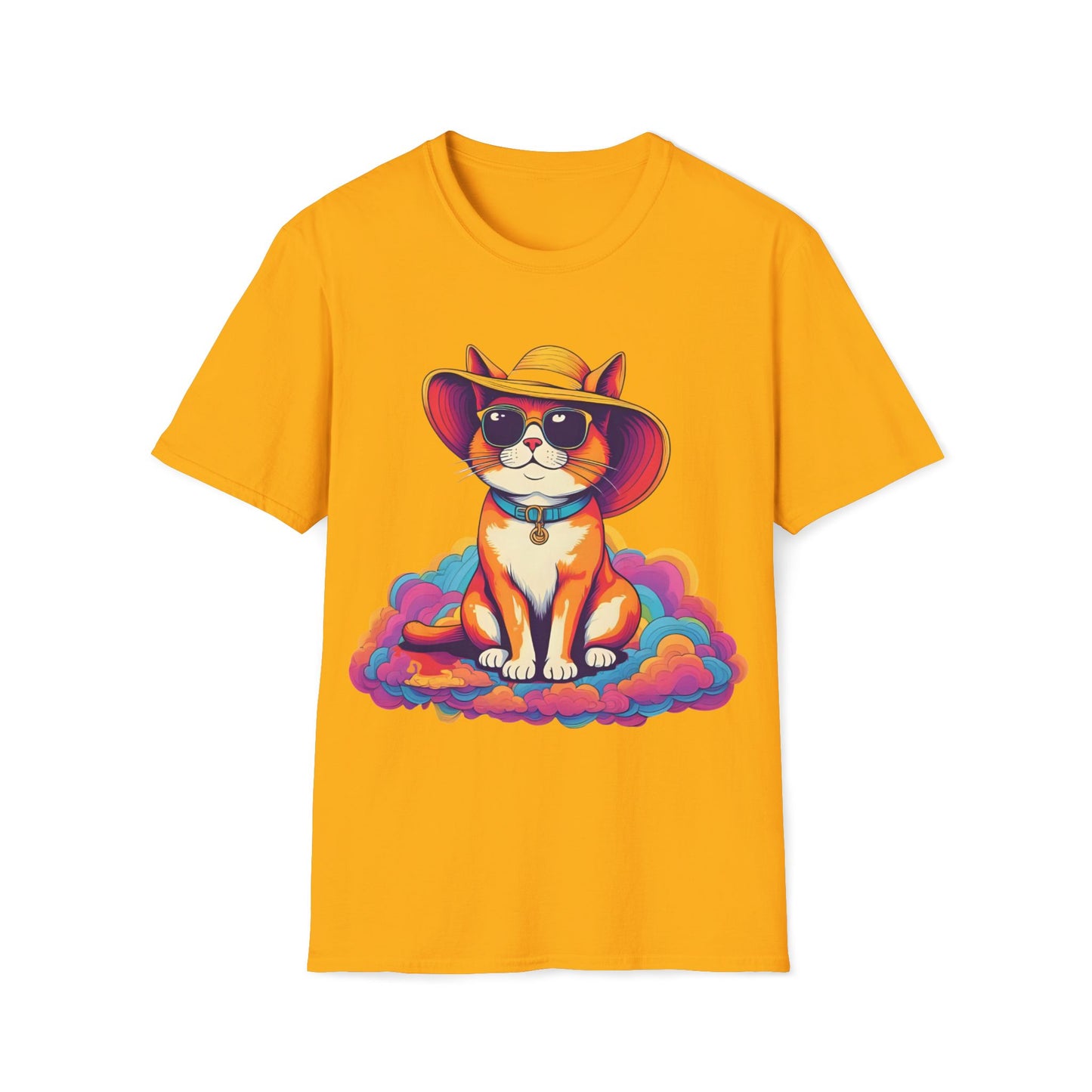 Colorful Cat T-Shirt