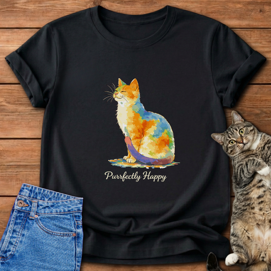 Purrfectly Happy T-Shirt