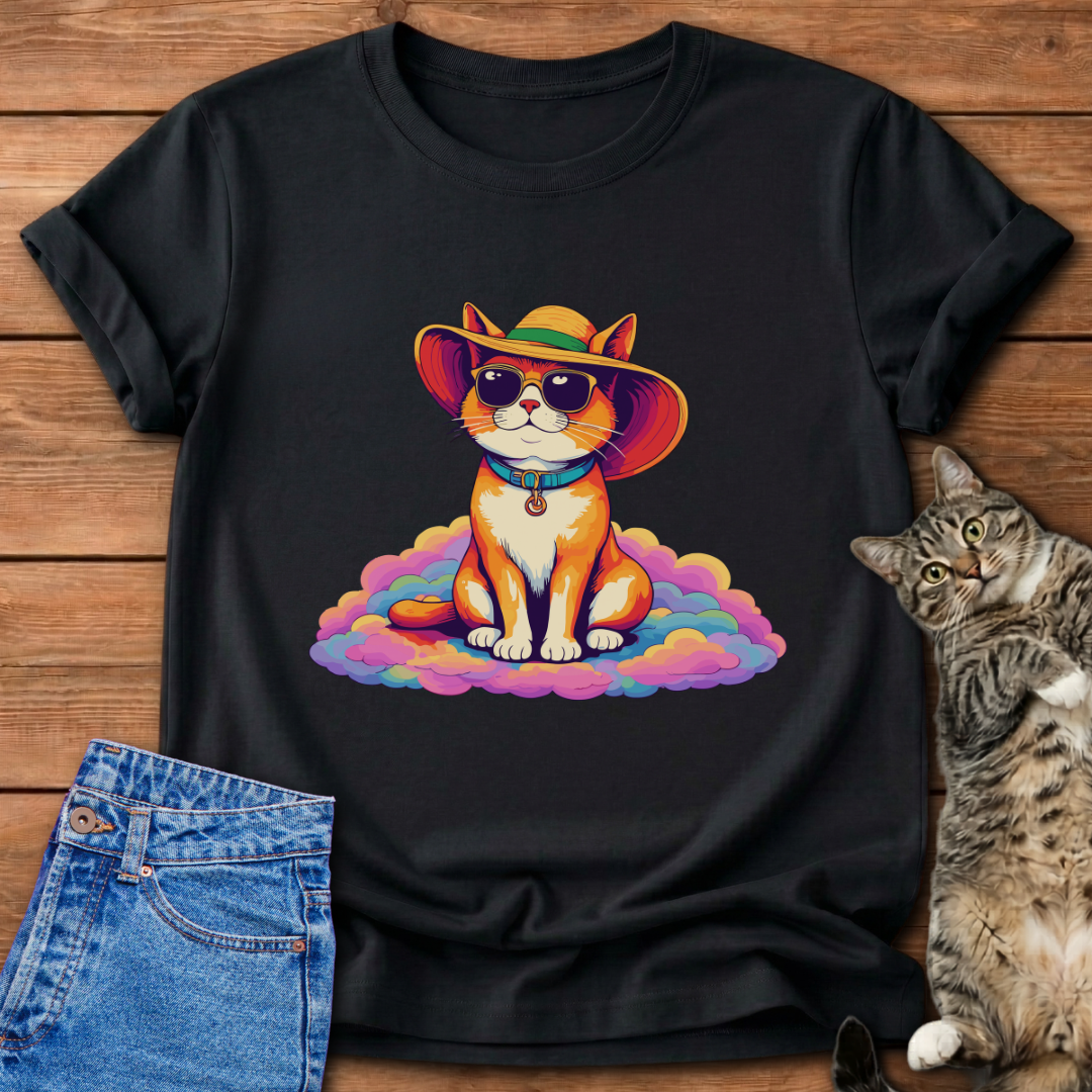 Cat With Sunglasses T-Shirt