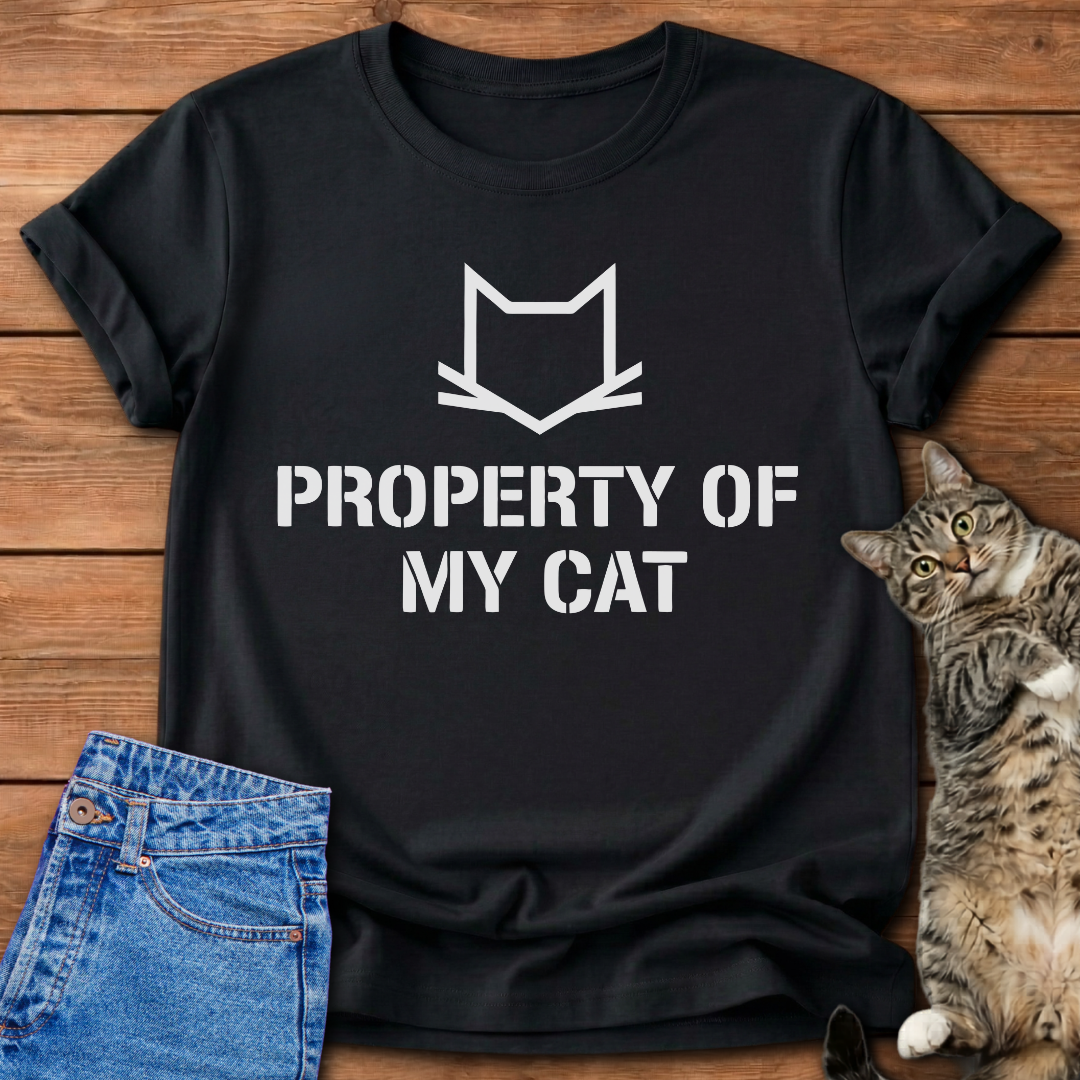 Property Of My Cat T-Shirt