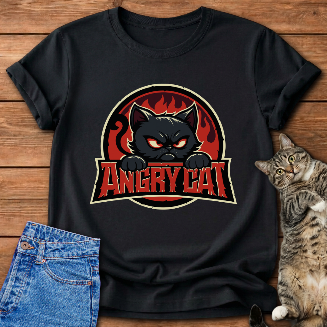 Angry Cat T-Shirt
