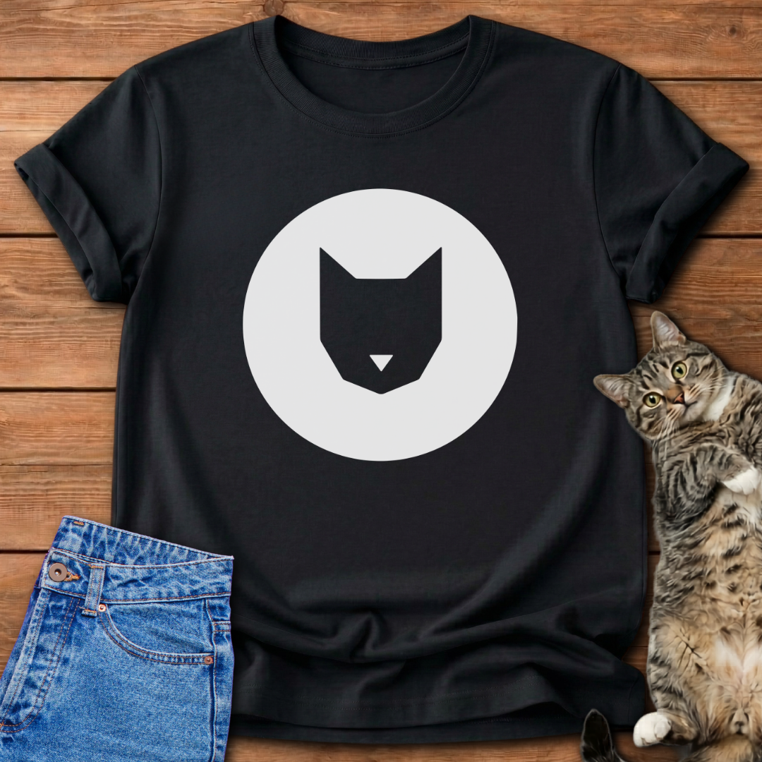 Minimalist Cat T-Shirt