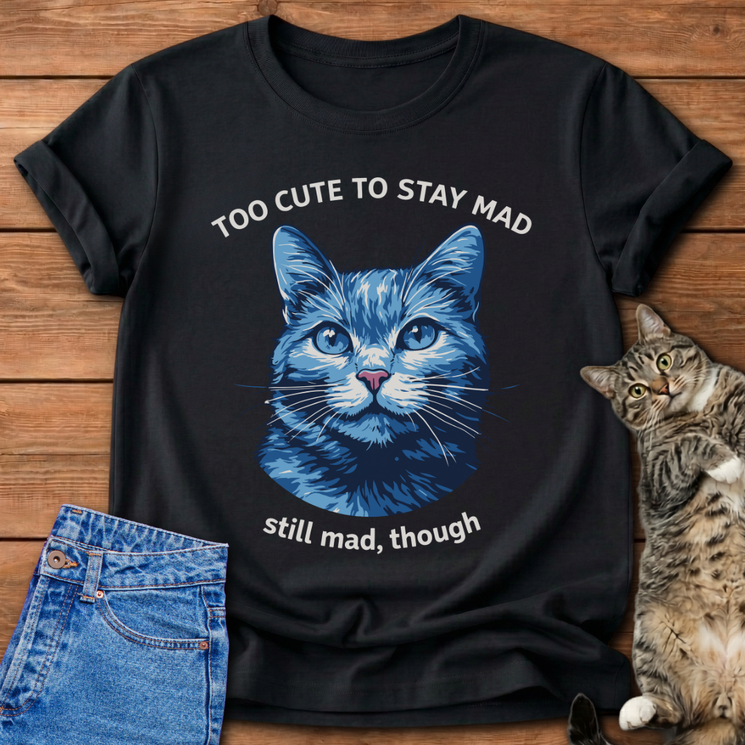 Too Cute Cat T-Shirt