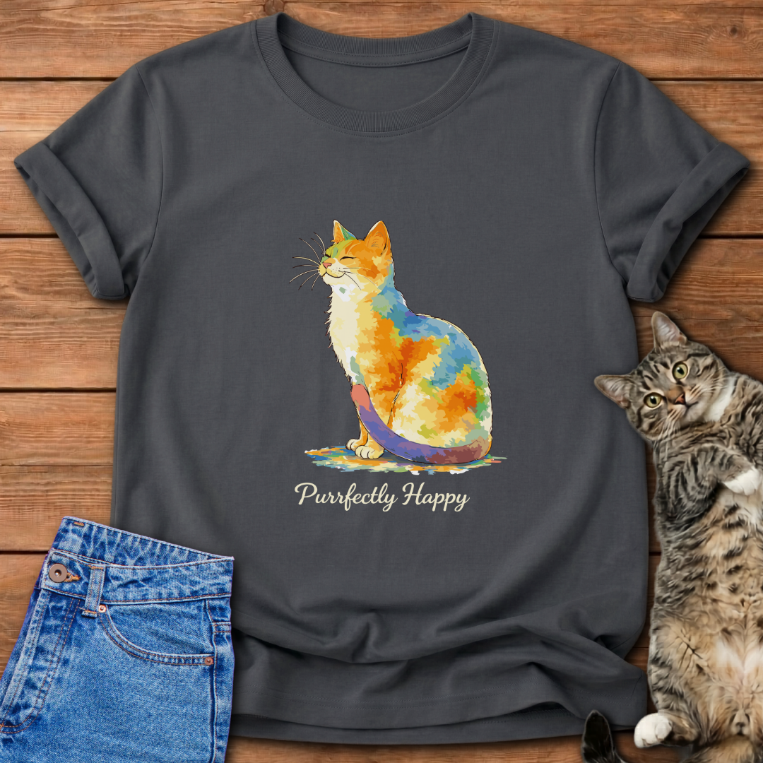 Purrfectly Happy T-Shirt
