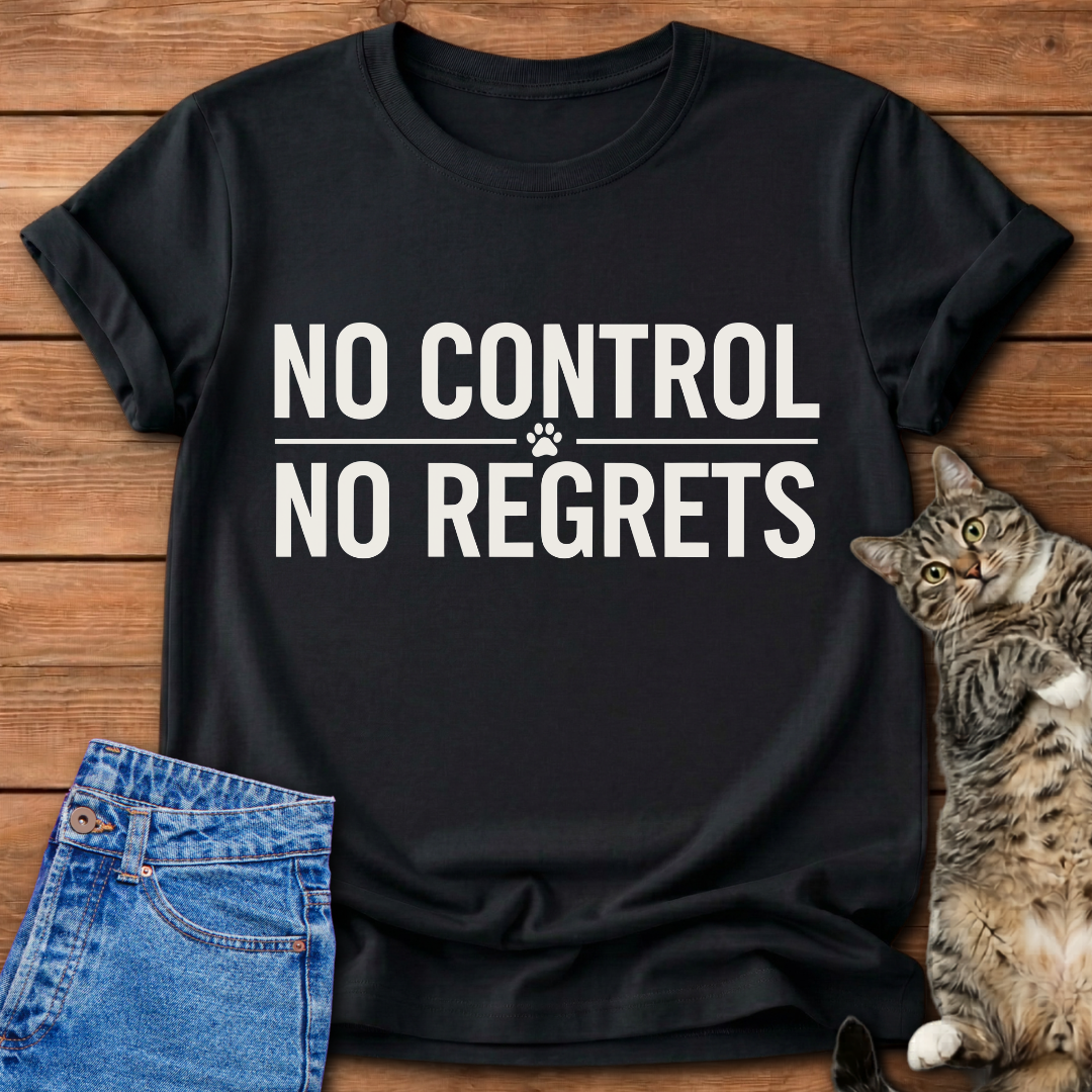 No Control No Regrets T-Shirt