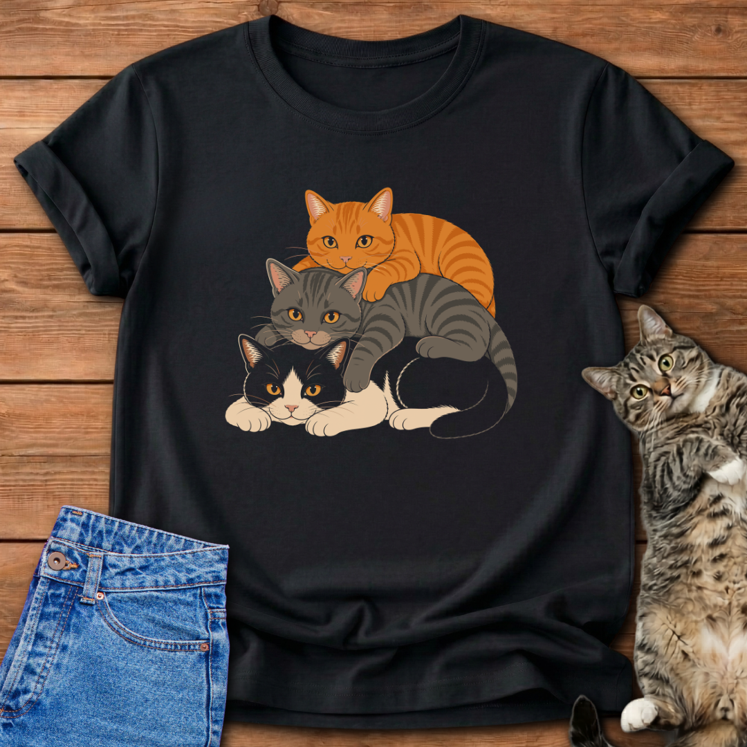 Sleeping Cats T-Shirt