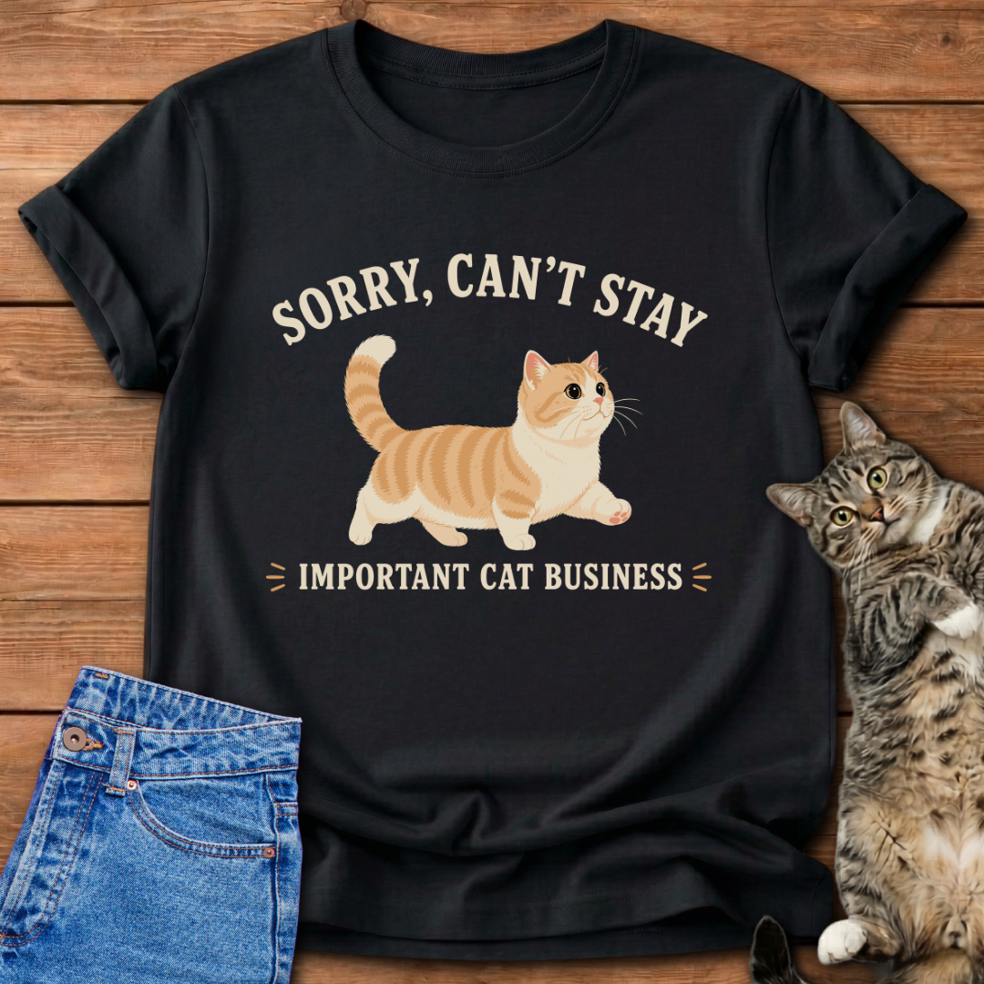 Important Cat Business T-Shirt