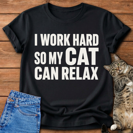 My Cat Can Relax T-Shirt