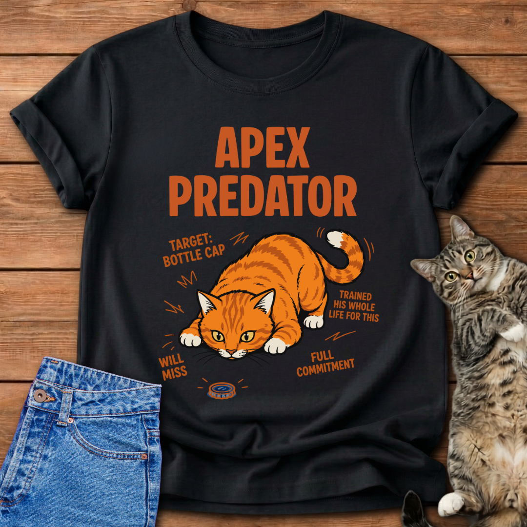 Apex Predator Cat T-Shirt