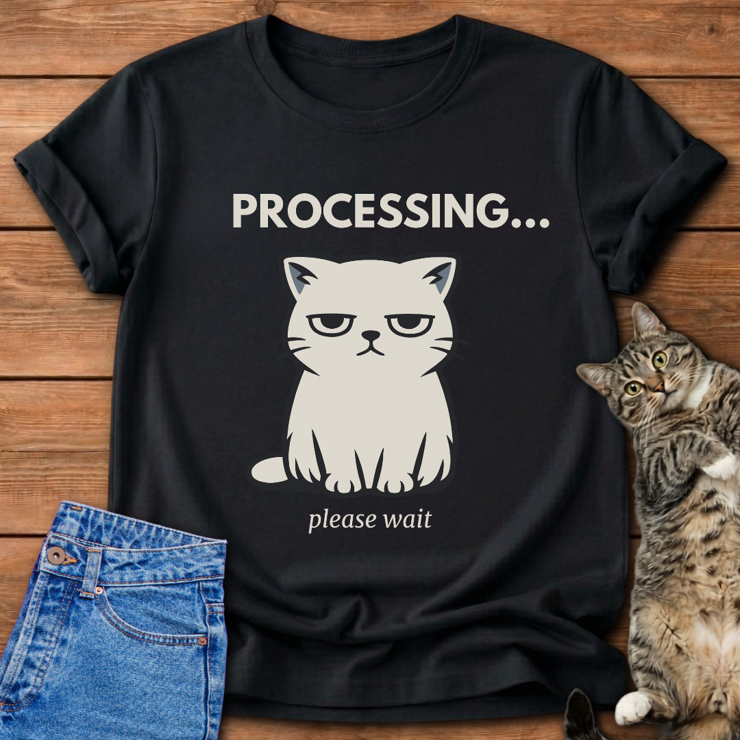Processing Cat T-Shirt