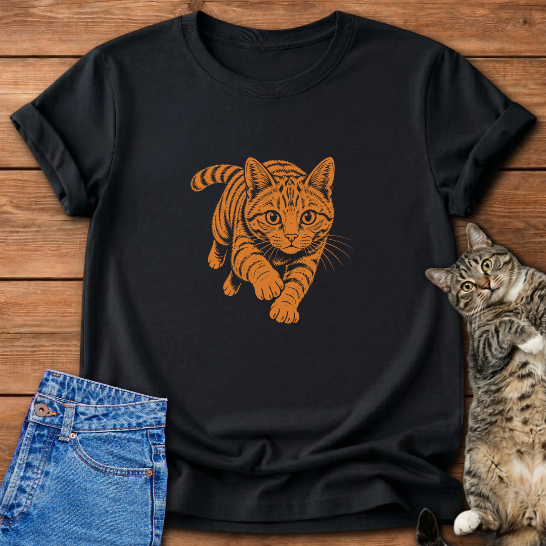 Orange Cat Energy T-Shirt
