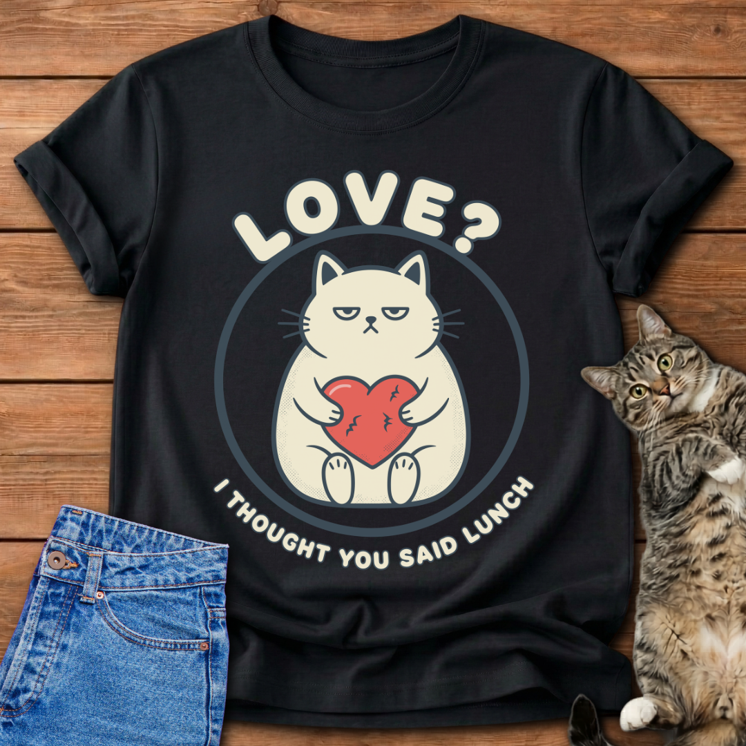 Love? I Thought You Said Lunch T-Shirt