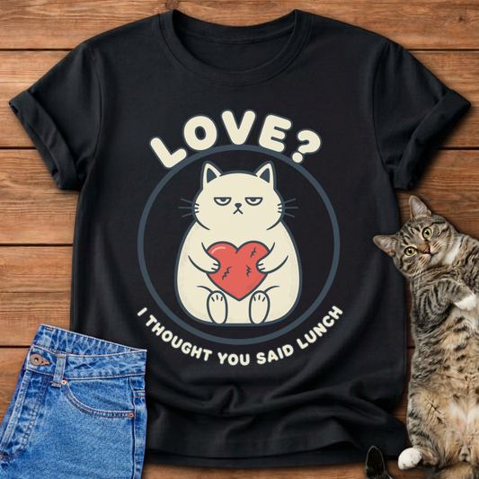 Love? I Thought You Said Lunch T-Shirt