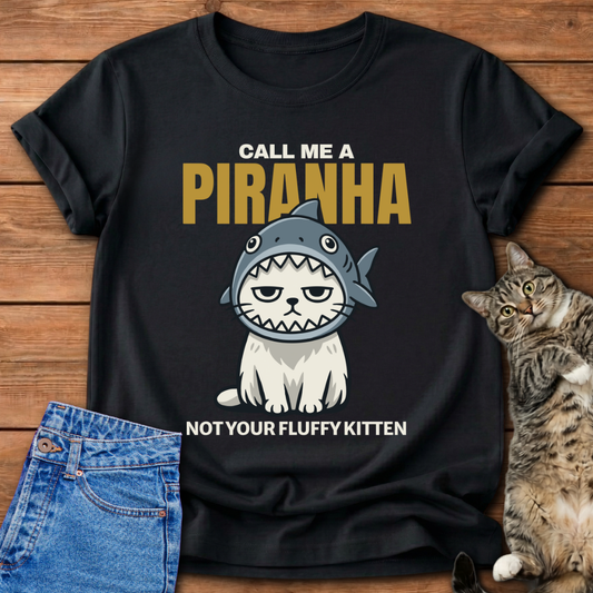 Piranha Cat T-Shirt