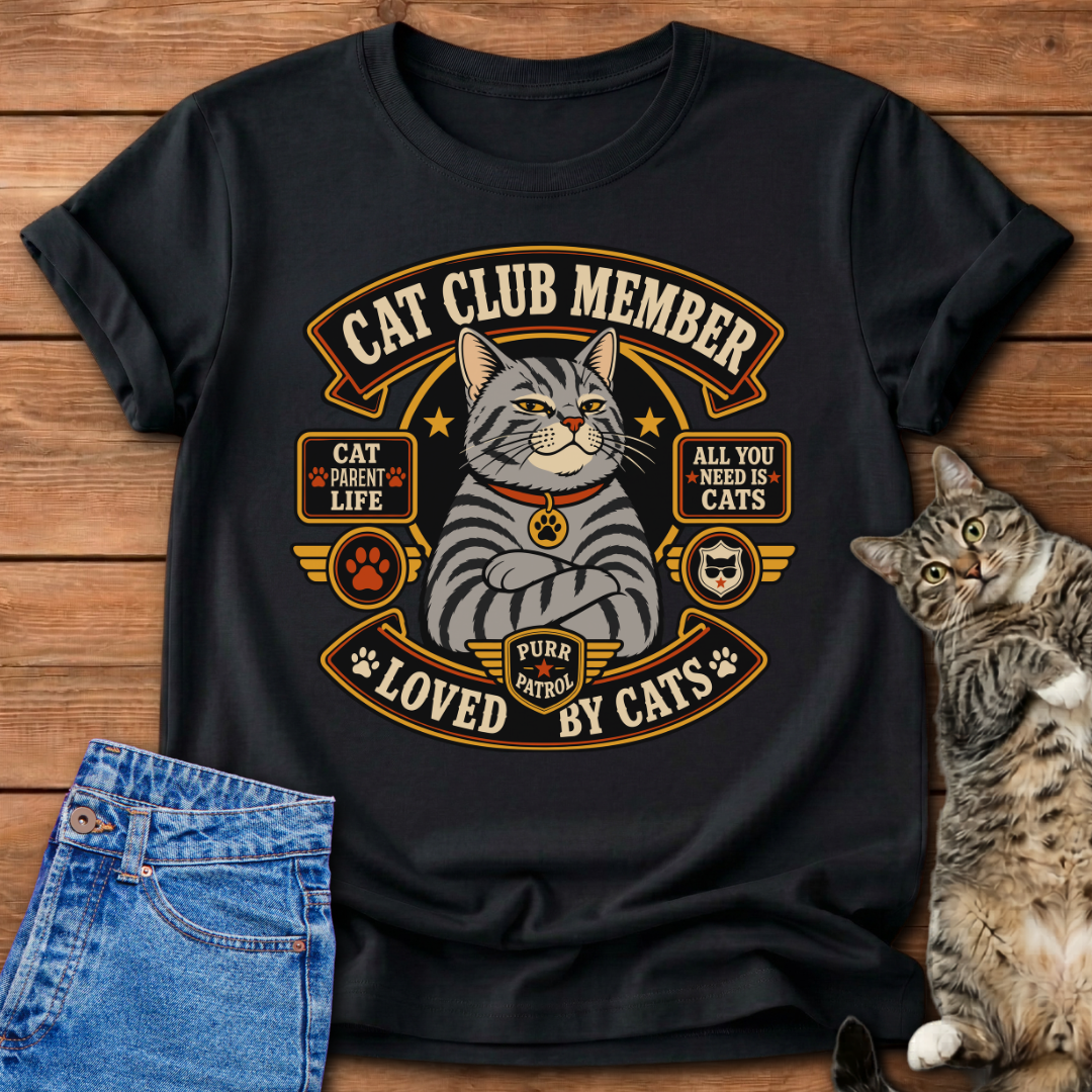 Cat Club Member T-Shirt